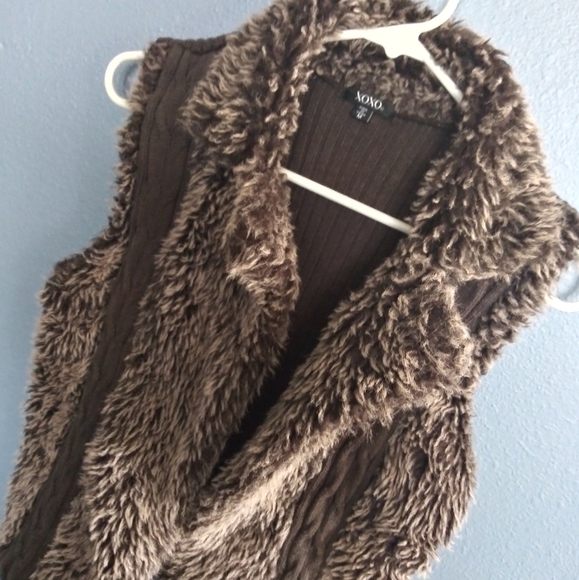 Xoxo brown jacket - Picture 1 of 5